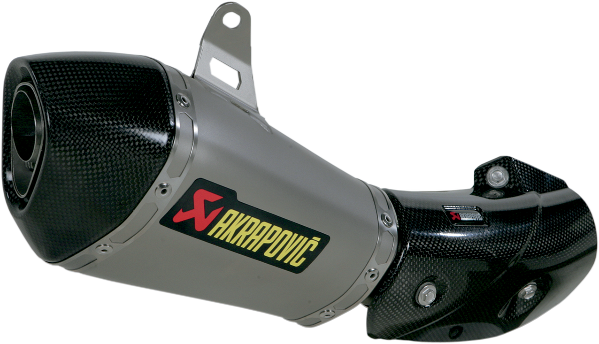 AKRAPOVIC Slip-On Exhaust Muffler Triangle  Titanium Ninja ZX-10R 2011-2015 S-K10SO7T-HASZ 1811-2300