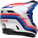 Z1R Youth Dirt Maxx Helmet - Vortex - Red/White/Blue - Small 0111-1729