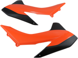 ACERBIS Radiator Shrouds - '16 Orange/Black 2314255225