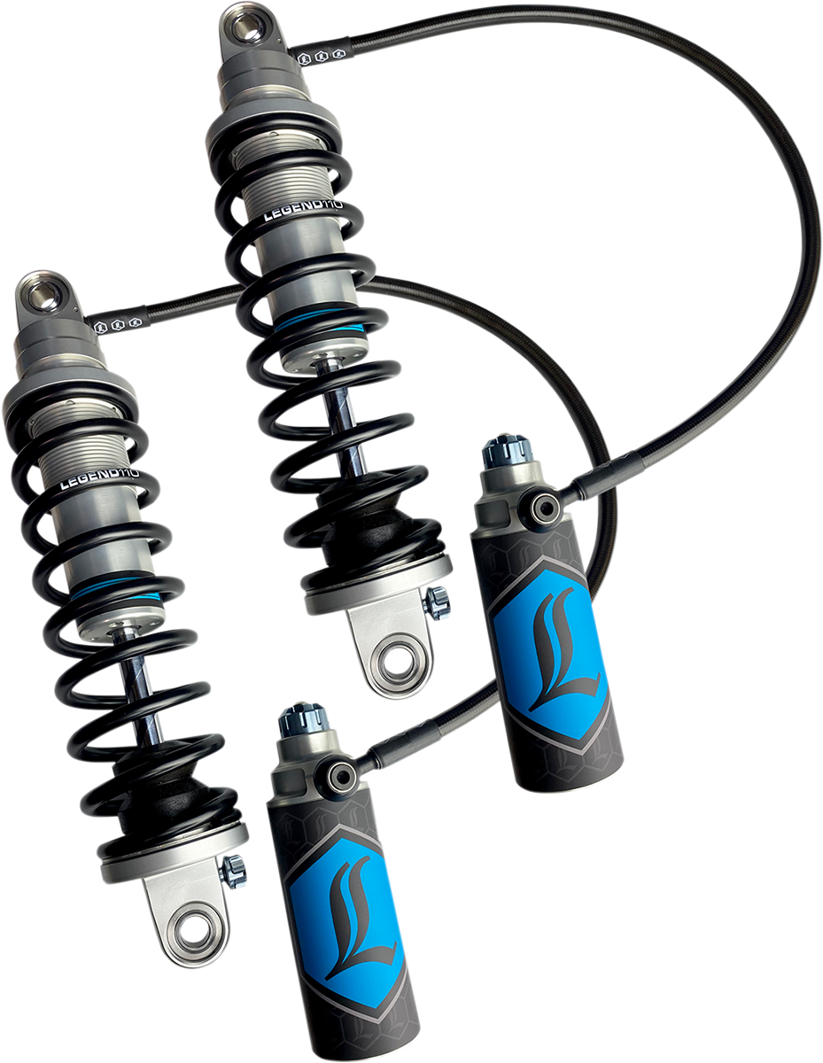 LEGEND SUSPENSION REVO ARC Remote Reservoir Shocks - Standard - Clear - 13" - '99-'08 FL 1310-1926