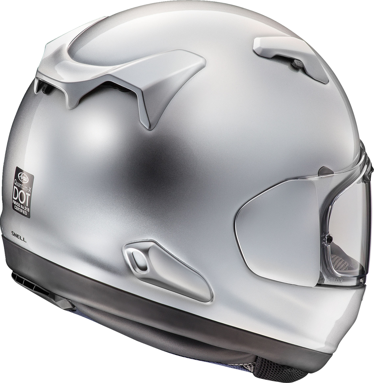 ARAI Quantum-X Helmet - Aluminum Silver - Large 0101-15715