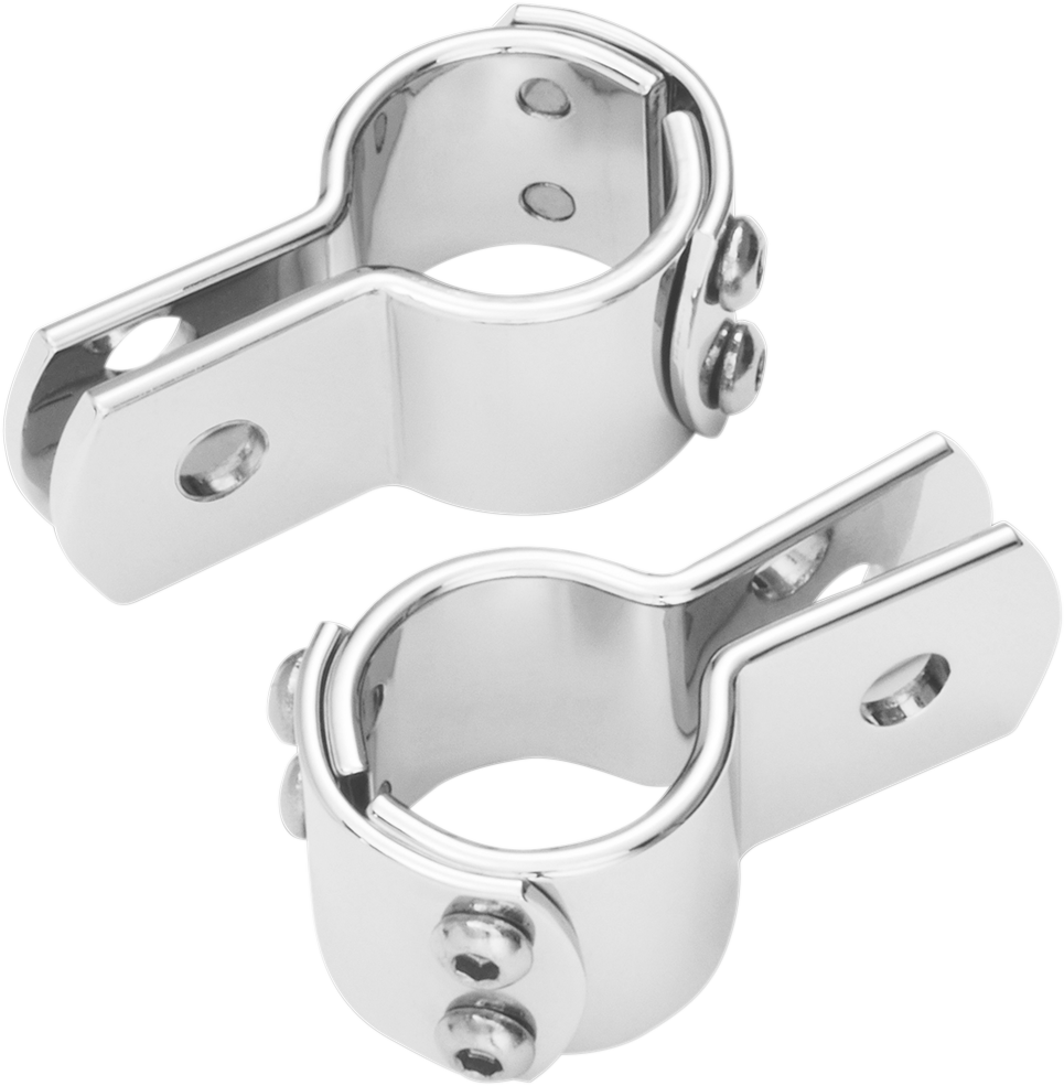 SHOW CHROME Clamp - 1-1/4" - Round 22-125