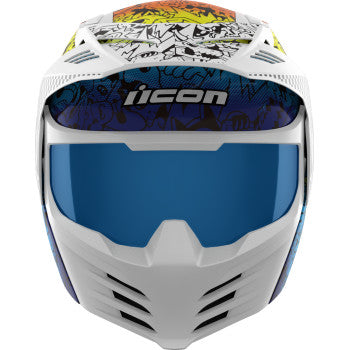 ICON Elsinore™ Helmet - Doodle 3 - White - XL 0104-3441