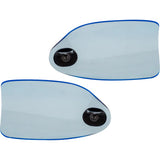 KLOCK WERKS Flare® Handguards - Harley-Davidson Cable Clutch - Blue Ice KWS-01-0128-CC