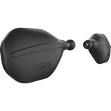 RAM MOUNTS Tough-Mirror™ - Side View - Oval - Black - Left/Right with Ball RAM-B-465RL