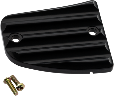 JOKER MACHINE Master Cylinder Cover - Finned - Black 30-380-1