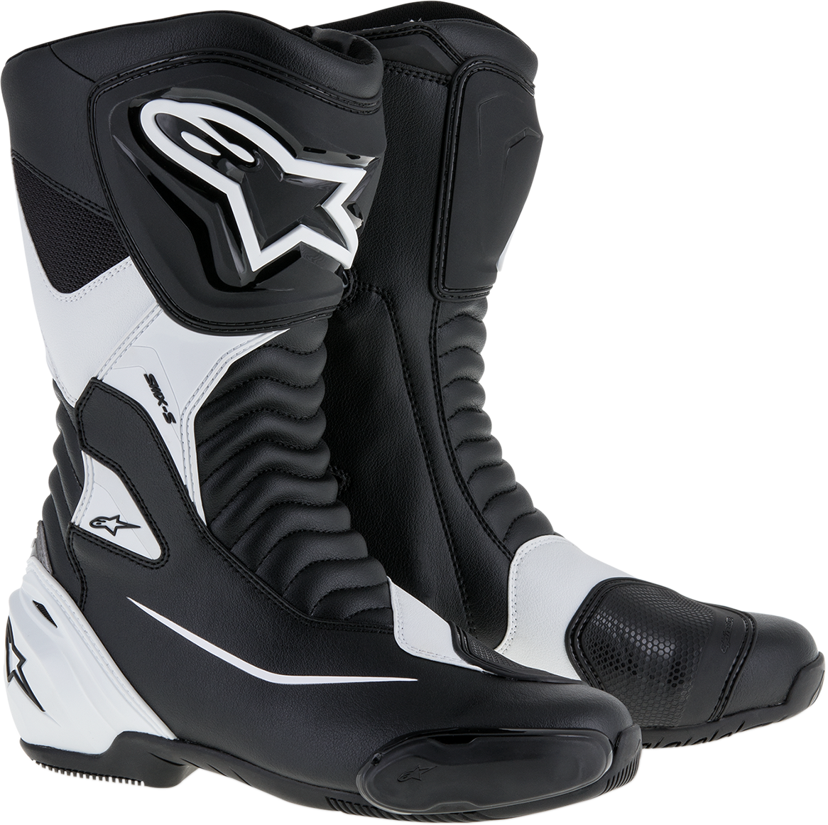 ALPINESTARS SMX-S Boots - Black/White - US 5 / EU 38 2223517-12-38