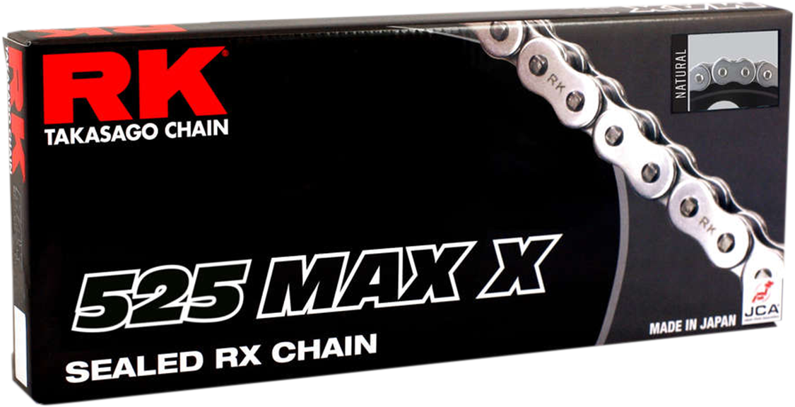 RK 525 Max X - Chain - 120 Links - Gold 525MAXX-120-GG