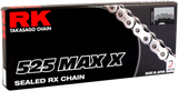 RK 525 Max X - Chain - 120 Links - Gold 525MAXX-120-GG