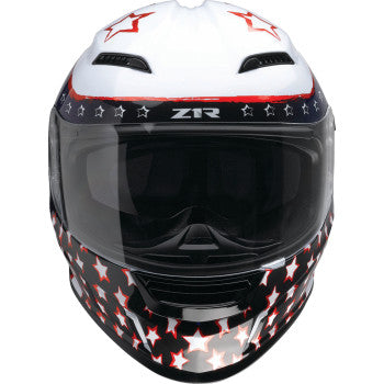 Z1R Jackal Helmet - Patriot - Red/White/Blue - Large 0101-15415