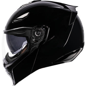 ICON Threshold™ Modular Helmet - Solid - Gloss Black - Medium 0100-2813