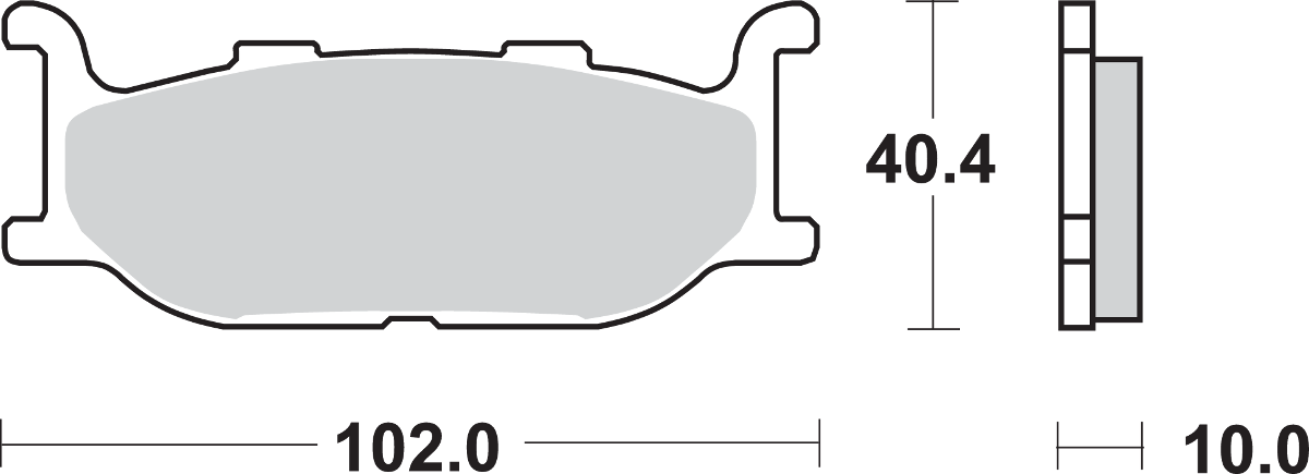 SBS HS Brake Pads - Yamaha - 663HS 663HS