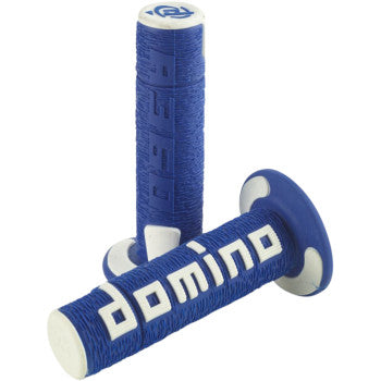 DOMINO A360 Off-Road Grips - Blue/White A36041C4846A70