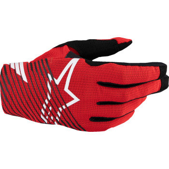 ALPINESTARS Radar Pro MX Gloves - Bright Red - Medium 3560325-3010-M