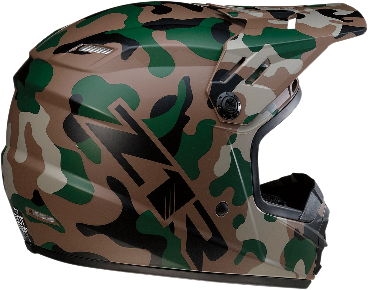 Z1R Youth Rise Helmet - Camo - Woodland - Medium 0111-1259