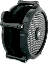 PERFORMANCE MACHINE (PM) Super Gas Air Cleaner - Black - M8 0206-2139-B