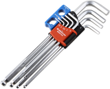 BIKESERVICE Magnetic Ball Point Hex Key- 9-Piece BS9103