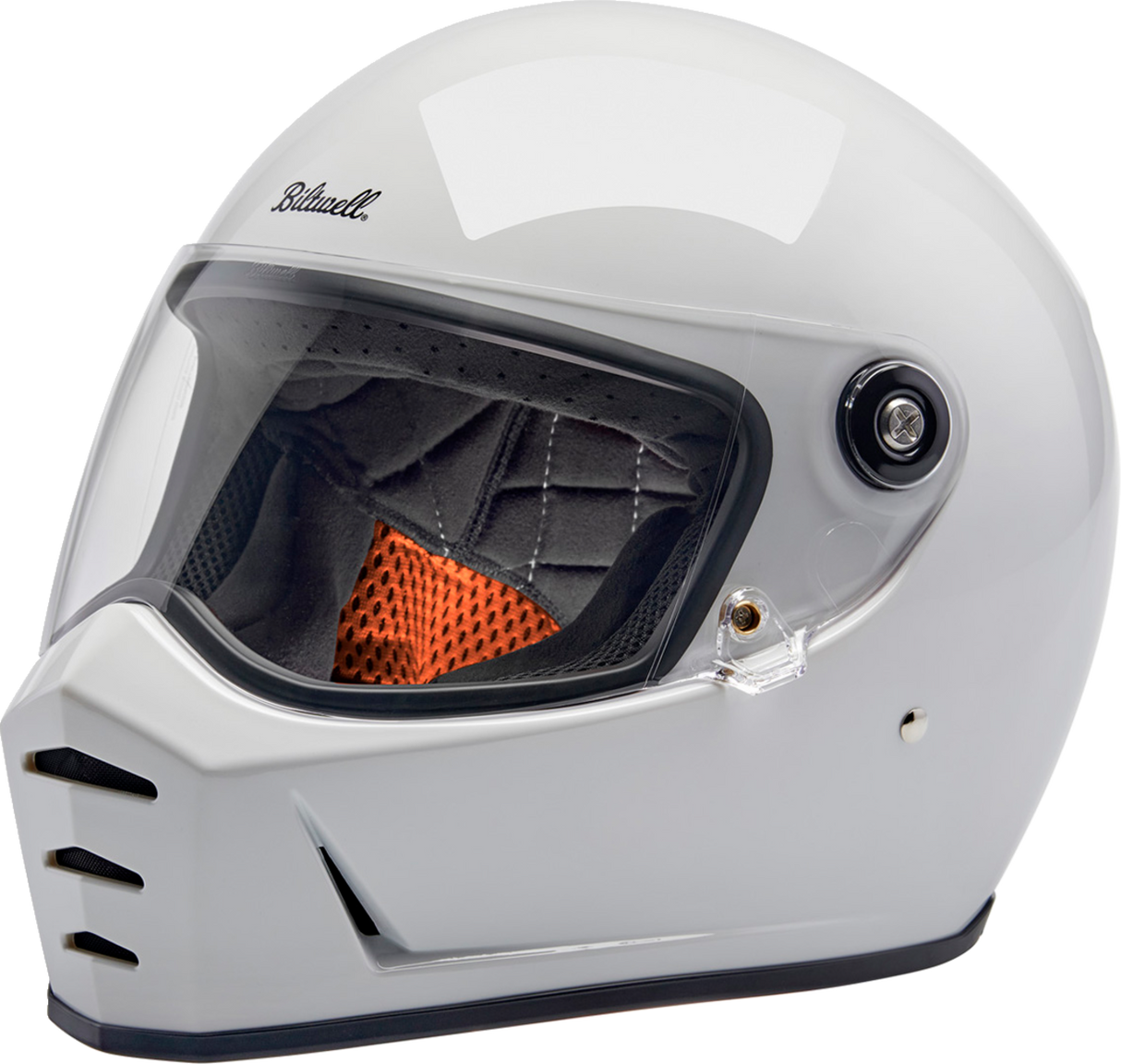 BILTWELL Lane Splitter Helmet - Gloss White - 2XL 1004-104-506