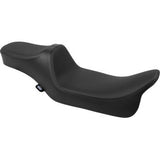 DRAG SPECIALTIES Predator III Seat - Extended Reach - Smooth - Black Solar Leather - FLH/FLT '08-'24 0801-1926