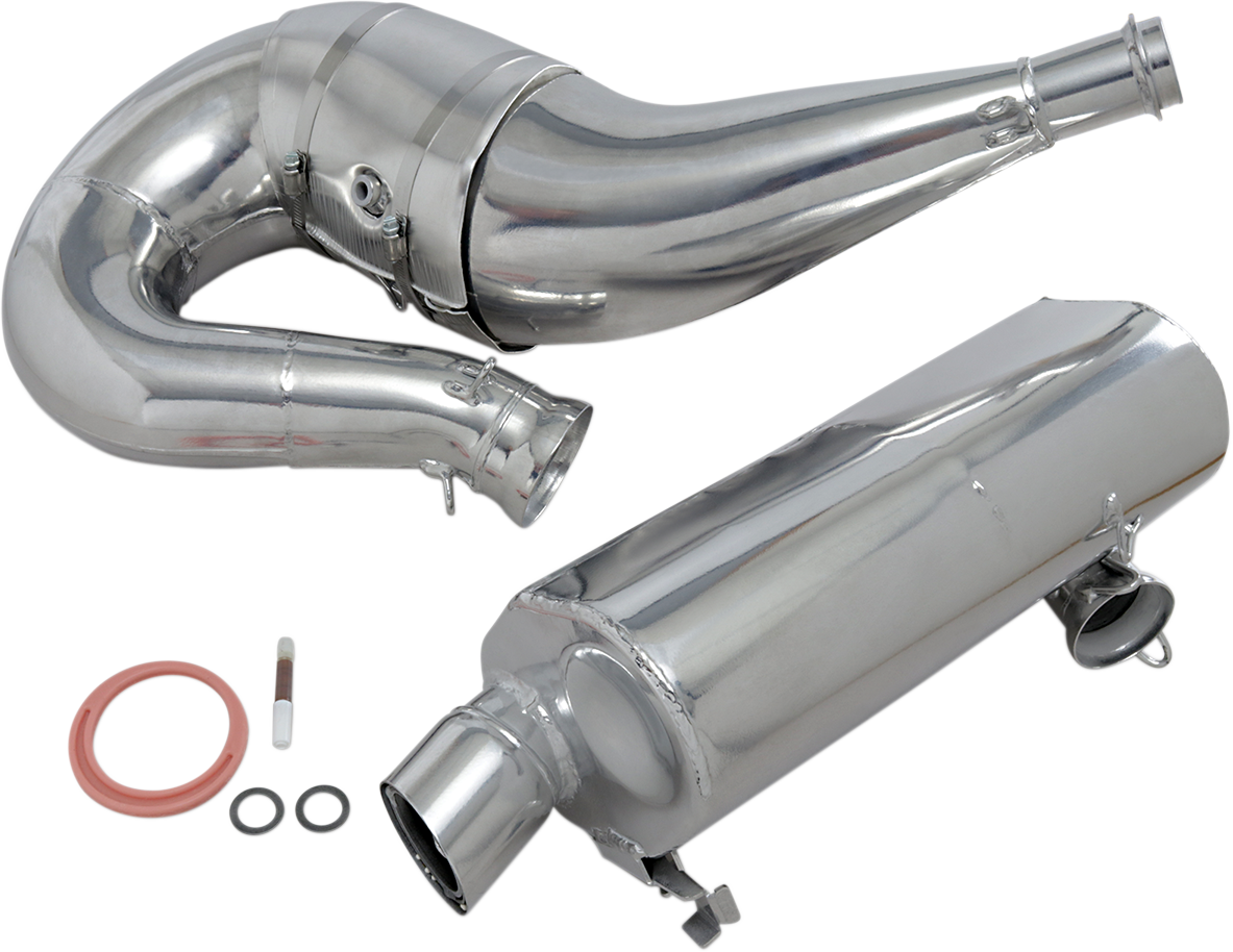 STARTING LINE PRODUCTS Polaris Single Pipe Exhaust 09-862