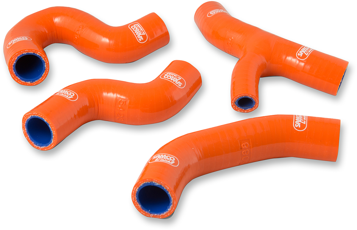 MOOSE RACING Race Fit Radiator Hose Kit - Orange - KTM MBU-KTM-91-OR