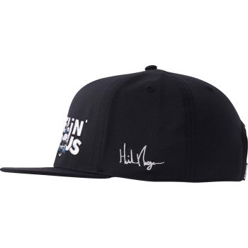 Deegan Apparel Shocking Hat - Black/Blue - One Size  DMAHS3004BBUOS