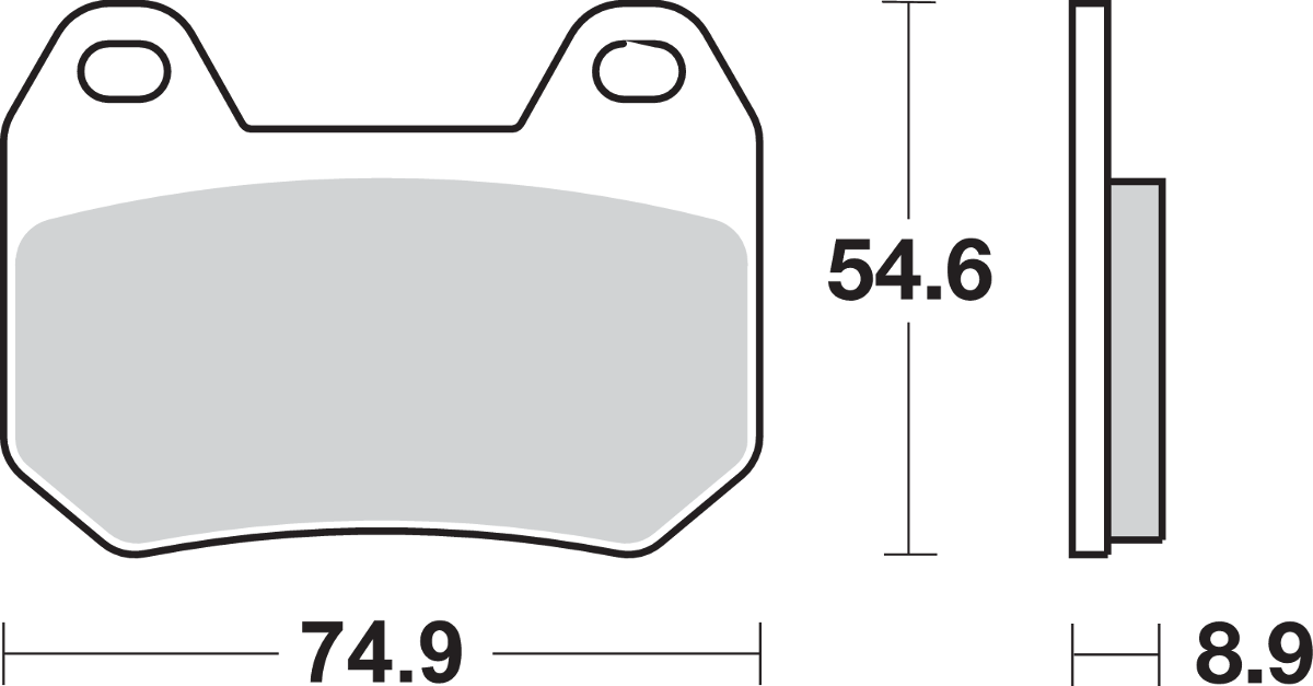 SBS HF Brake Pads - BMW 746HF