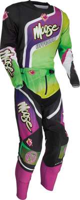 MOOSE RACING Sahara Pants - Purple/Green - 32 2901-10412