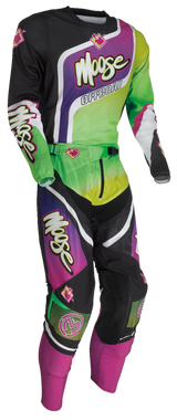 MOOSE RACING Sahara™ Jersey - Purple/Green - Medium 2910-7229