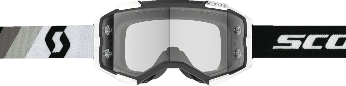 SCOTT Fury Goggle - Premium Black/White - Clear 274514-7702113