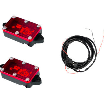 HERETIC Rock Light - Red - 2 Pack 70020