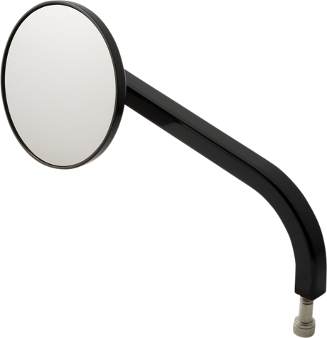 JOKER MACHINE Mirror - No. 7 Standard - Side View - Round - Black - Left 03-050-1L