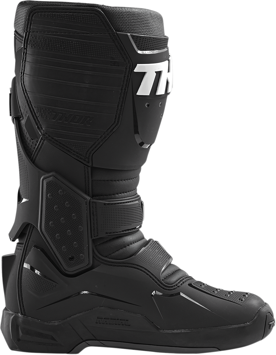 THOR Radial Boots - Black - Size 11 3410-2257