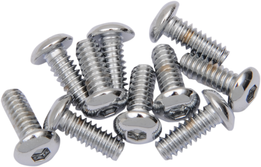 DRAG SPECIALTIES Bolts - Button-Head - 10-24 x 1/2" MPB394