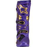 ALPINESTARS Limited Edition Salt Lake Tech 10 Boots - Purple/Gold/Black - US 12 2010020-373-12