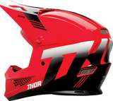 THOR Sector 2 Helmet - Carve - Red/White - Medium 0110-8107