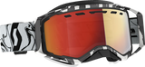 SCOTT Prospect Snow Goggles - Light Sensitive - Marble Black/White - Red Chrome 278603-7082341