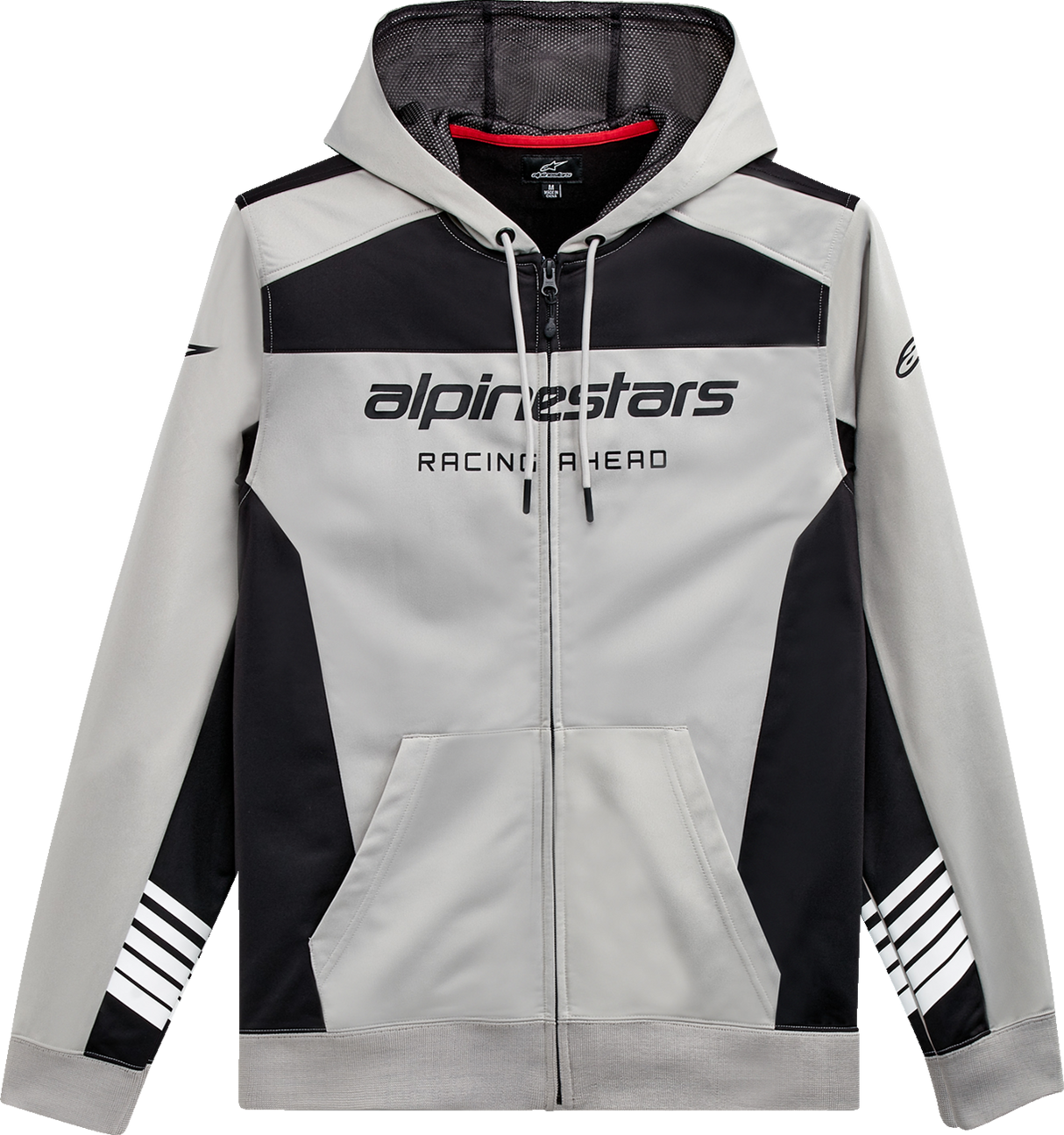 ALPINESTARS Linear Crew Fleece - Black/White - Medium 1212513241020M