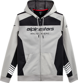 ALPINESTARS Linear Crew Fleece - Black/White - Medium 1212513241020M