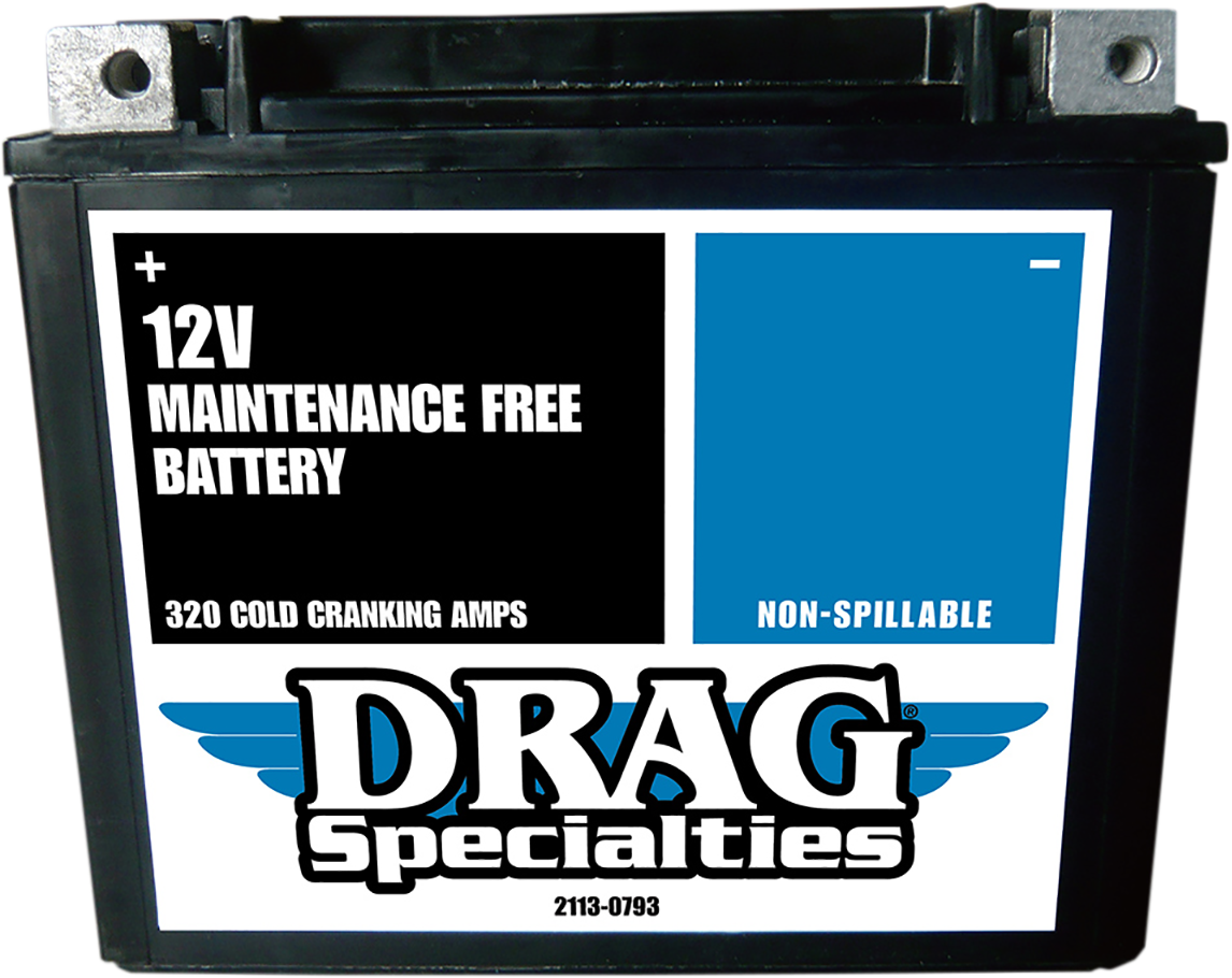 DRAG SPECIALTIES AGM Battery - YTX20H FT CTX20H FA FT