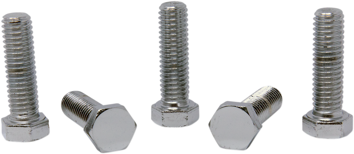 DRAG SPECIALTIES Bolts - Hex-Head - Chrome - 7/16"-14 x 1-1/2" MPB669