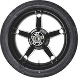 COASTAL MOTO Daytona Rear Wheel - Black Cut (18") | Dunlop AE Tire (180/55B18) PKG-DAY185BC-24ABST