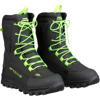 ARCTIVA Advance Boots - Black/Hi-Viz - Size 8 3420-0648