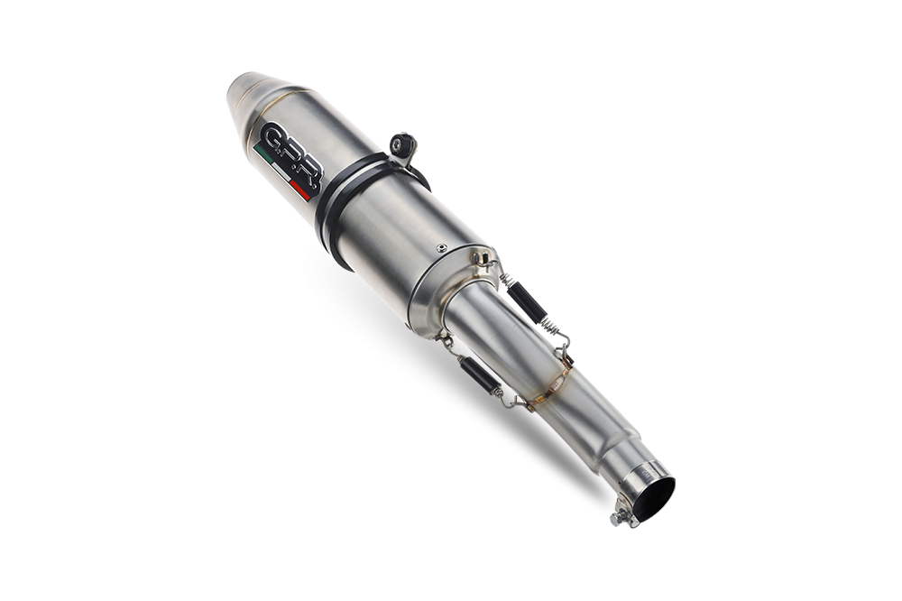 GPR Deeptone Slip-on Exhaust, Removable DB Killer, Link Pipe Can Am Outlander 800 2009-2015  QUSP.145.DEATV