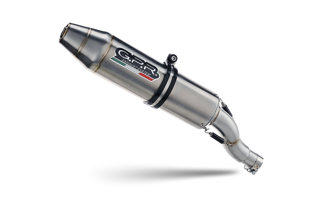 GPR Deeptone Exhaust Slip-On with Removable DB Killer, Link Pipe Yamaha Grizzly 550 700 Kodiak 2007-2024  ATV.36.DEATV