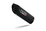 GPR Furore Nero Slip-on Exhaust with Removable DB Killer, Link Pipe KLR650 KLR650R /C 2006-2024  K.29.RACEDB.FUNE
