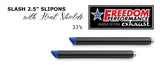 HARLEY TOURING SLASH 2.5" SLIP-ONS *CHECK DESCRIPTION FOR YEAR FITMENTS*
