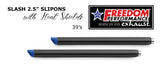 HARLEY TOURING SLASH 2.5" SLIP-ONS *CHECK DESCRIPTION FOR YEAR FITMENTS*