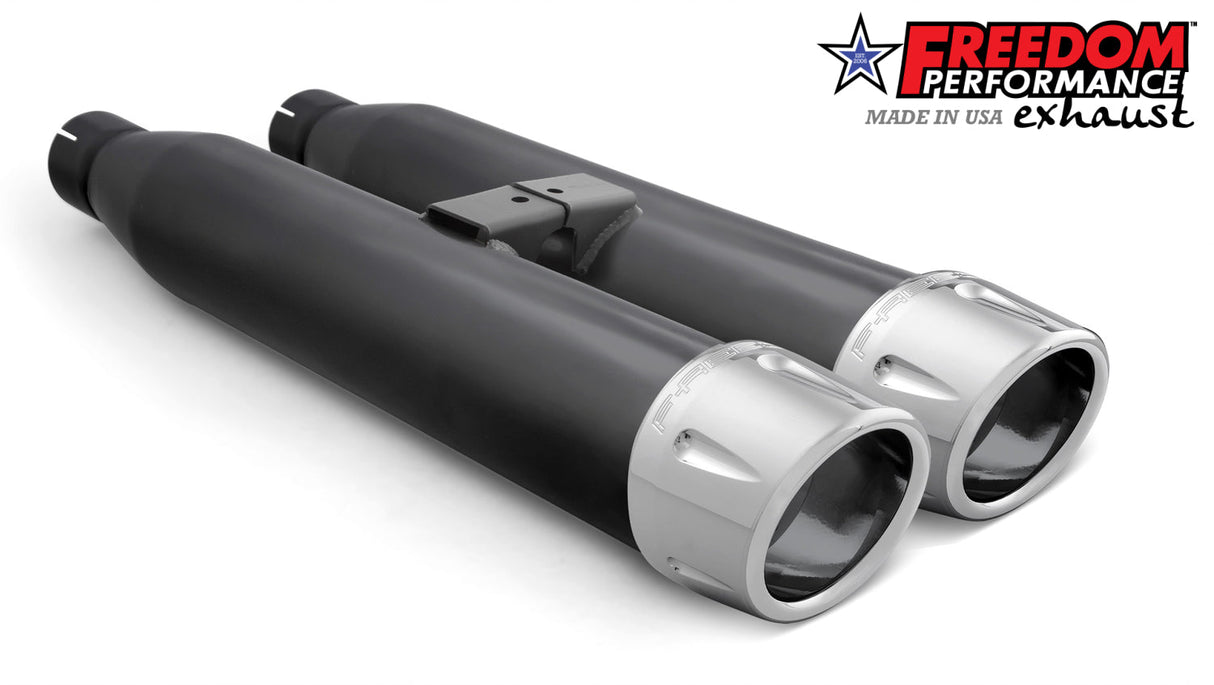 YAMAHA VENTURE/ROYAL STAR/TOUR DELUXE 1999-2014 SLIP-ONS check description for Quiet Baffles.