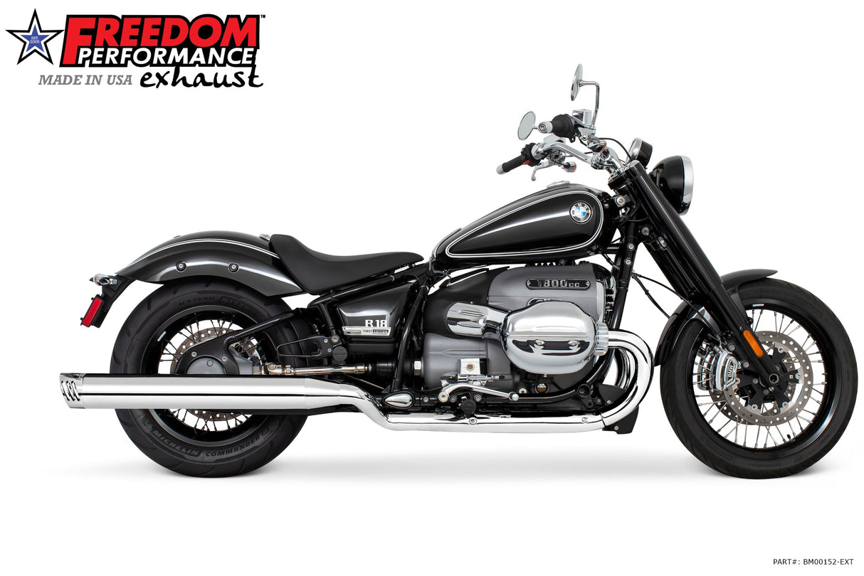 BMW R 18 4" FREEDOM SLIP-ONS ONLY! BUNDLE